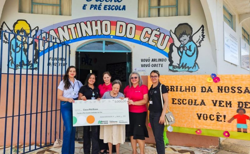 Doação Projeto Todos na Escola - Rodobens Ji-Paraná