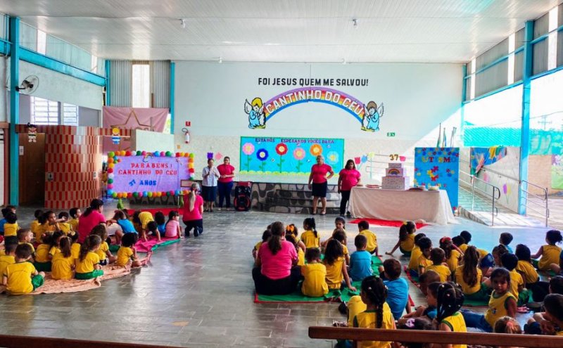 CENTRO DE EDUCAÇÃO INFANTIL CANTINHO DO CÉU FAZ 37 ANOS!